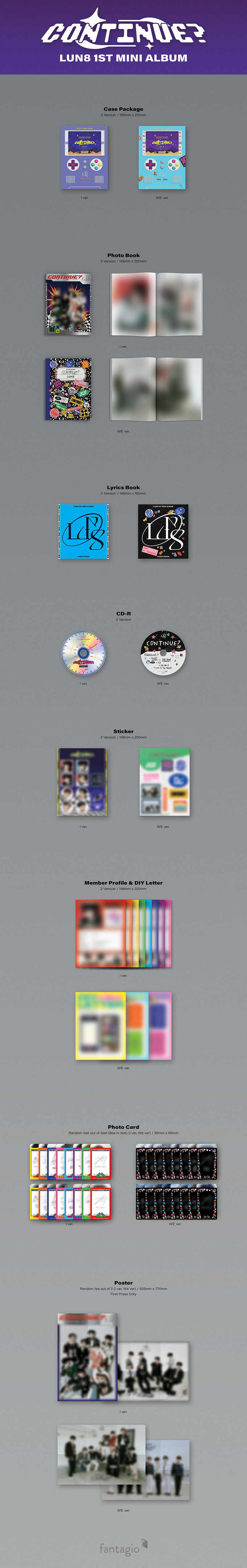 邦楽 NG 1th mini album jp.ktown4u.com : [2nd] [Video Call Sign Event] LUN8 - ミニ